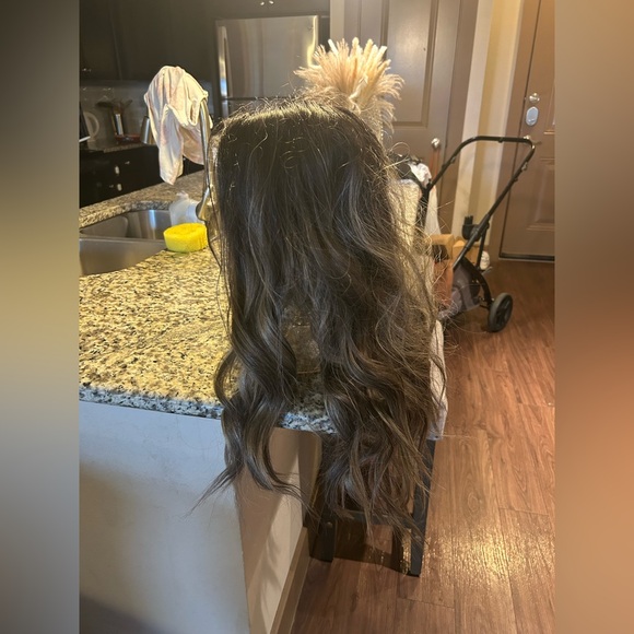 Chelsey Smith Crown Stylish Brown and Blonde Women's Wig - Picture 4 of 6